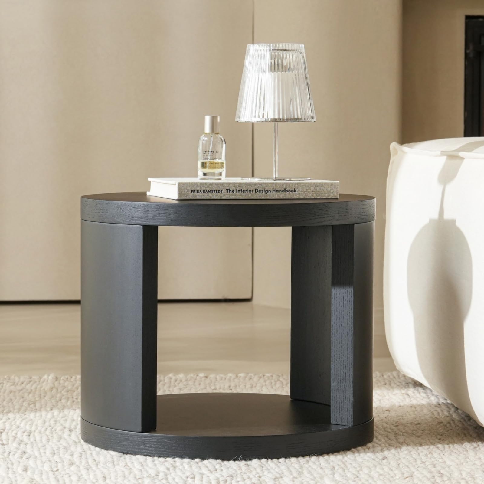 Round Nesting Coffee Table Set of 2