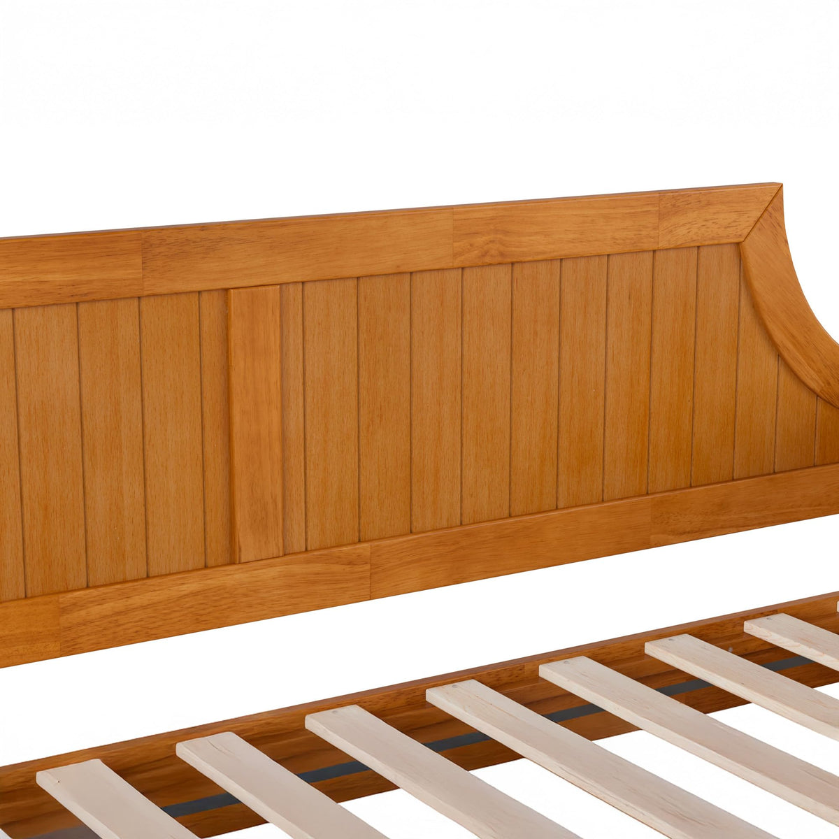 AFI, Cambridge Twin Wood Daybed with Twin Trundle, Light Toffee