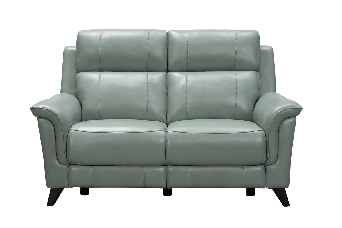 Leather Power Reclining Loveseat