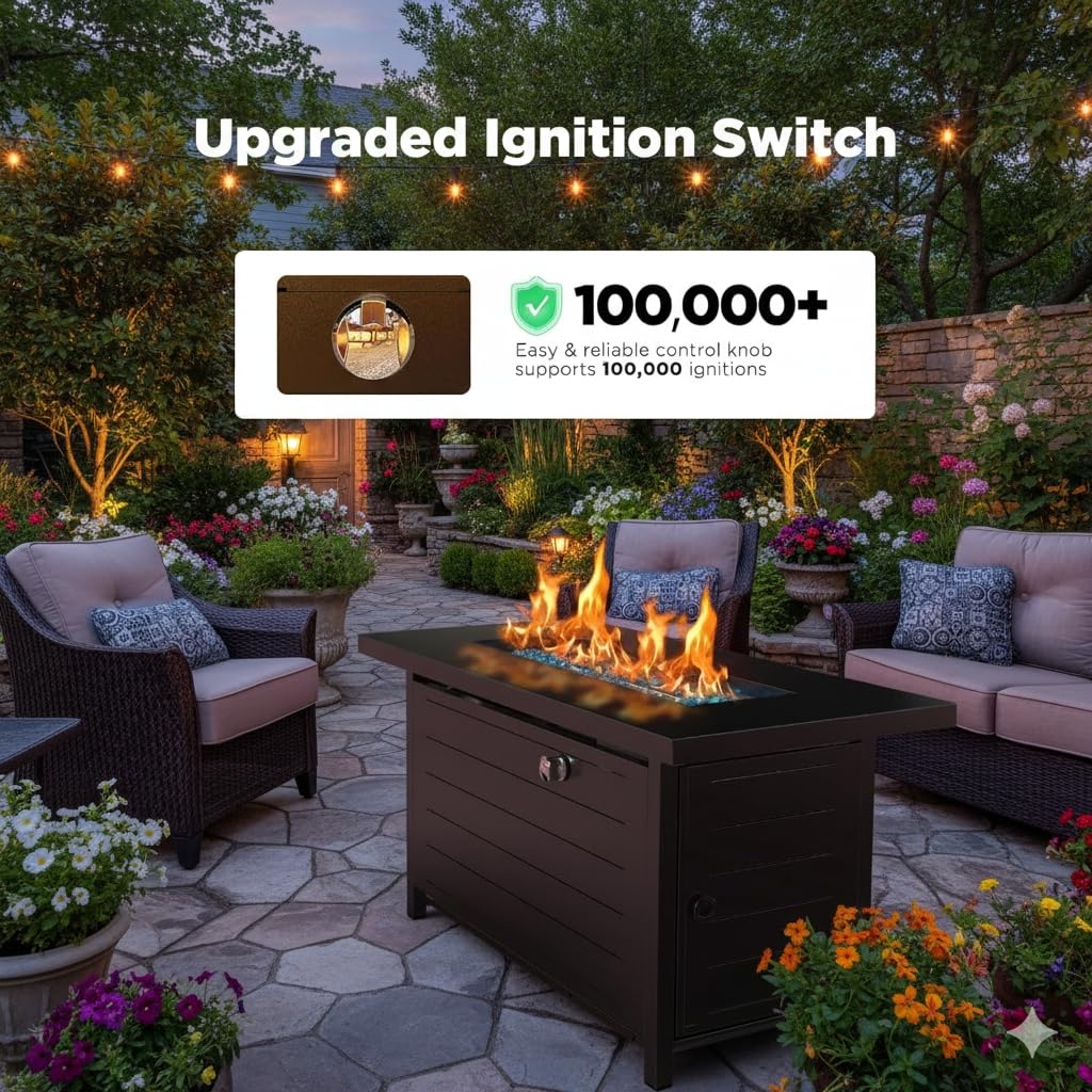Propane Fire Pit Table