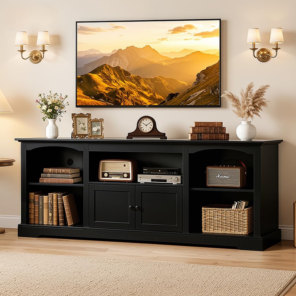 71" Arched Farmhouse TV Stand