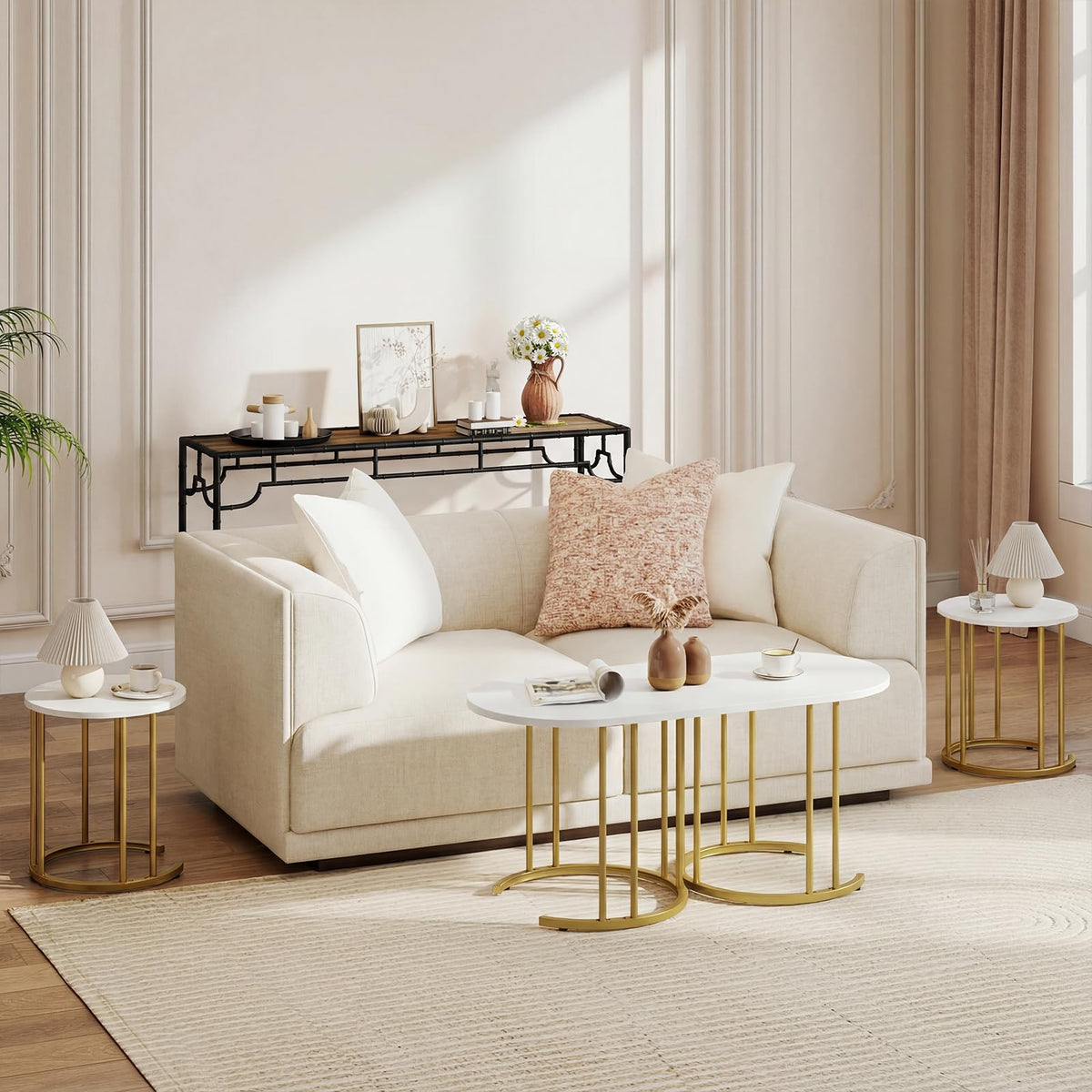 Nesting Coffee Table Set of 3