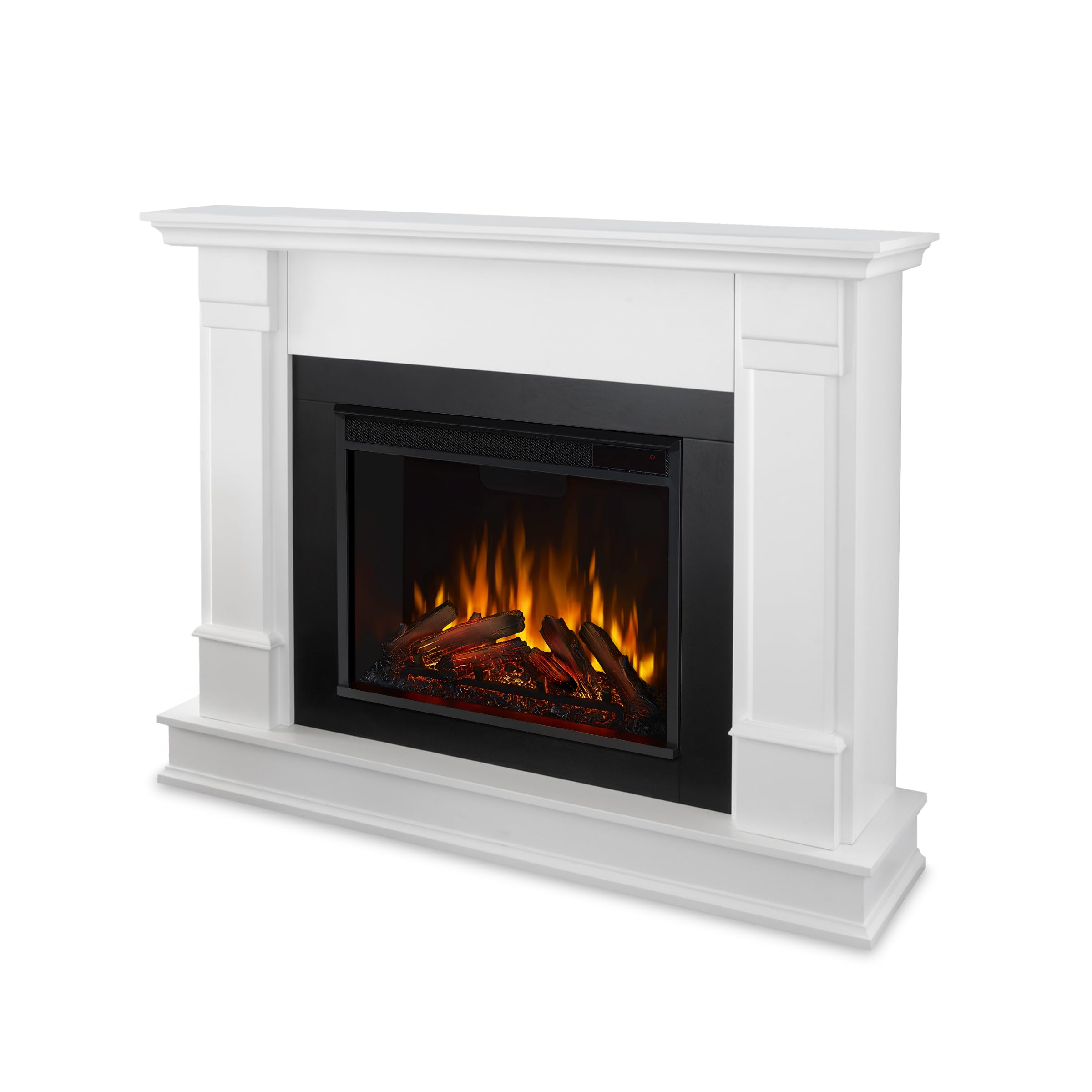 Electric Fireplace with Mantel