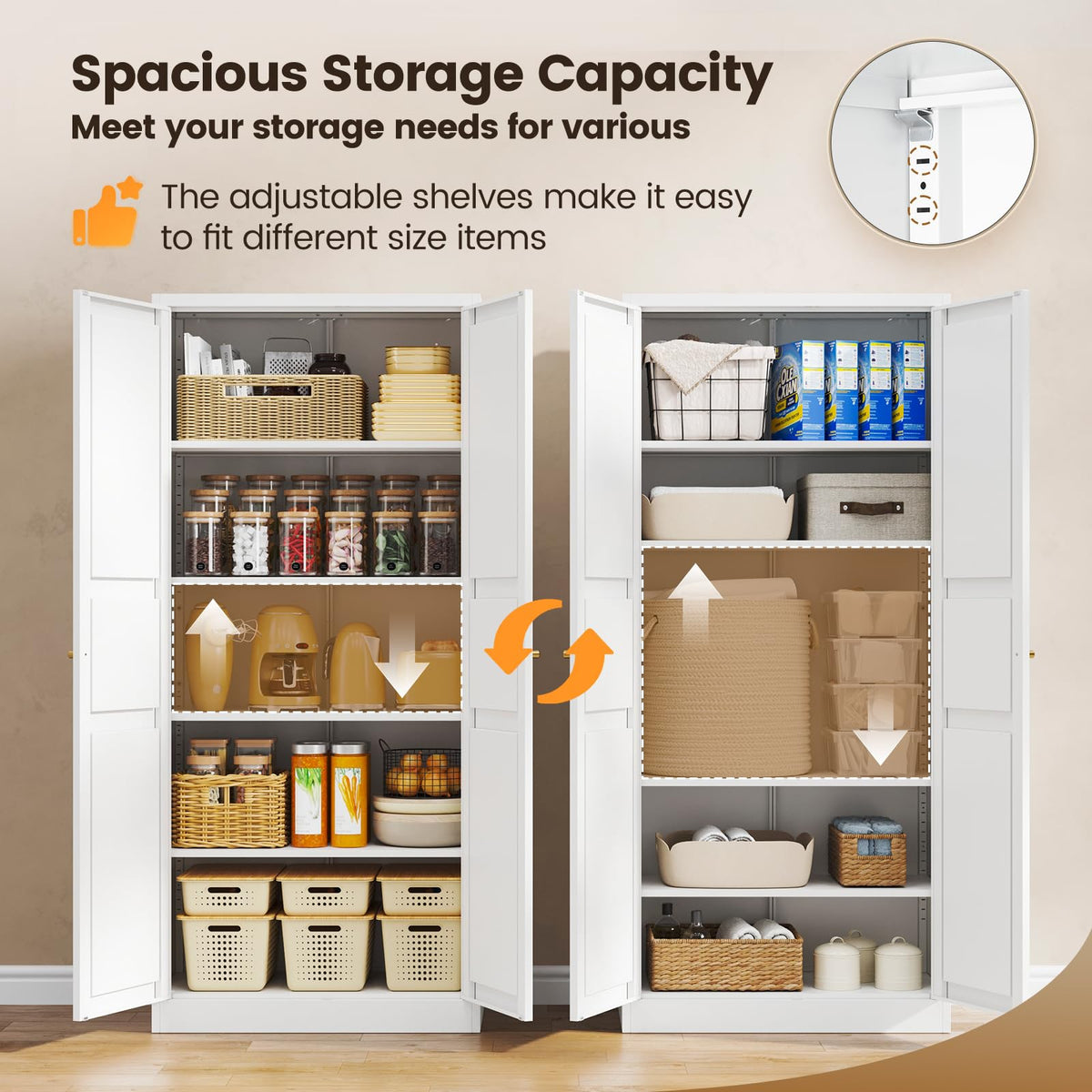 Metal Pantry Cabinet