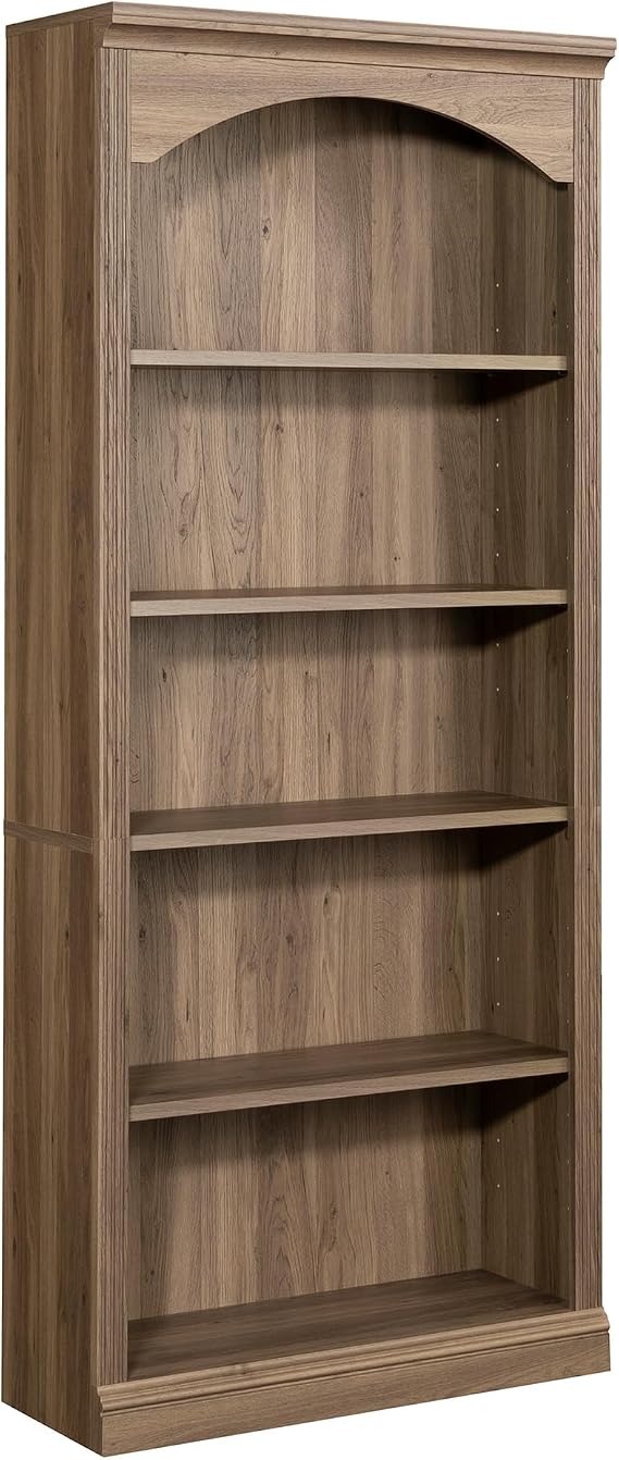 5-Shelf Bookcase with Adjustable Shelves