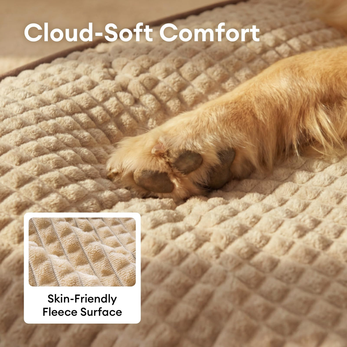 Plush Orthopedic Dog Bed