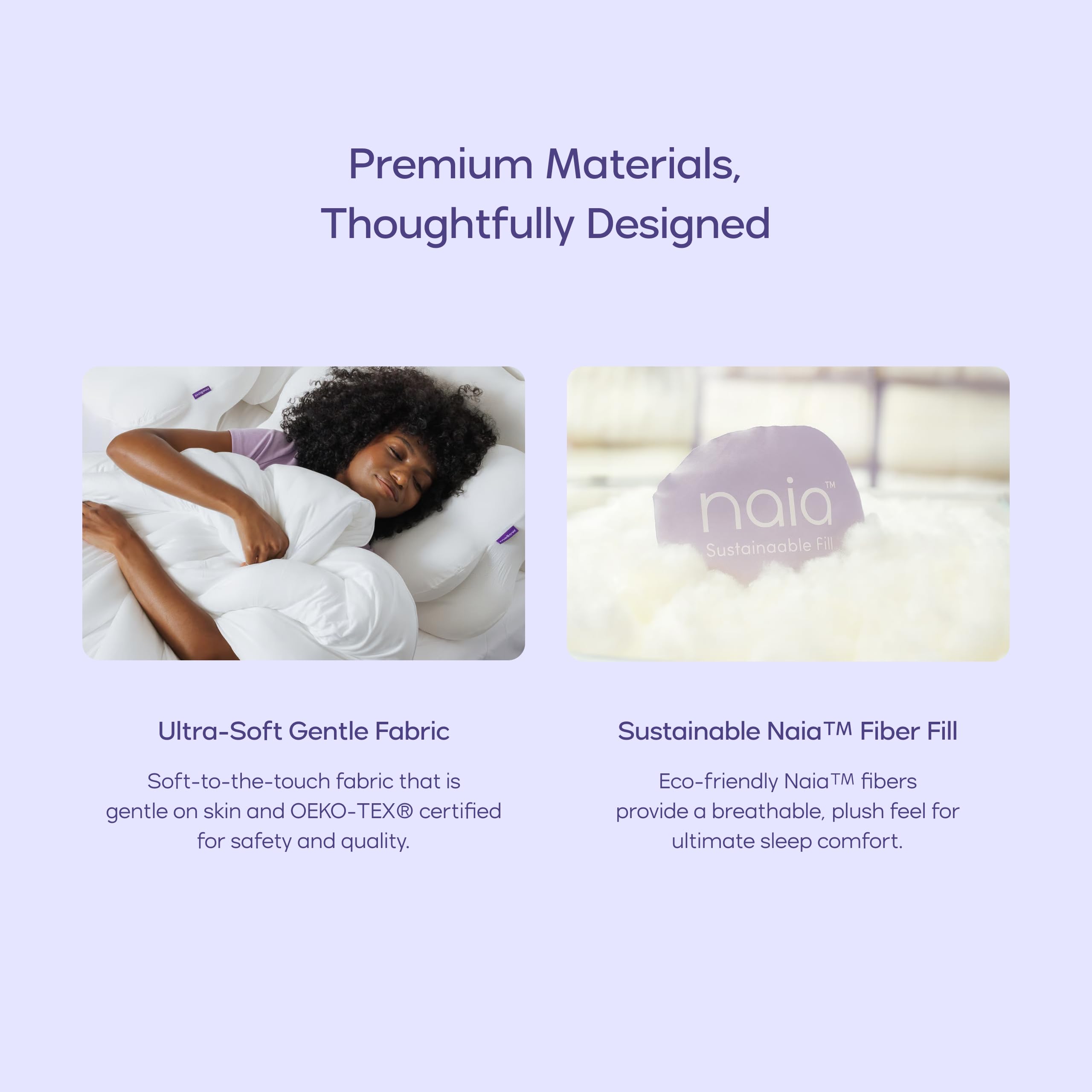 Mellow Marshmellow Comforter Full/Queen - Extra Fluffy Double-Stuffed Down Alternative Duvet Insert, All-Season Temperature-Balancing, Oeko-TEX Class I Fabric, Box-Stitch, Machine Washable