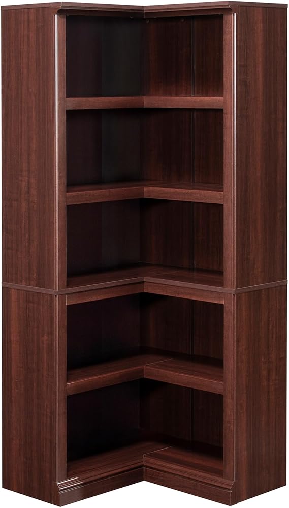 5-Shelf Corner Bookcase