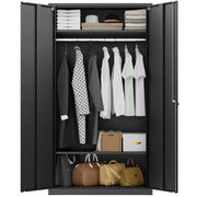 Locking Steel Wardrobe Cabinet