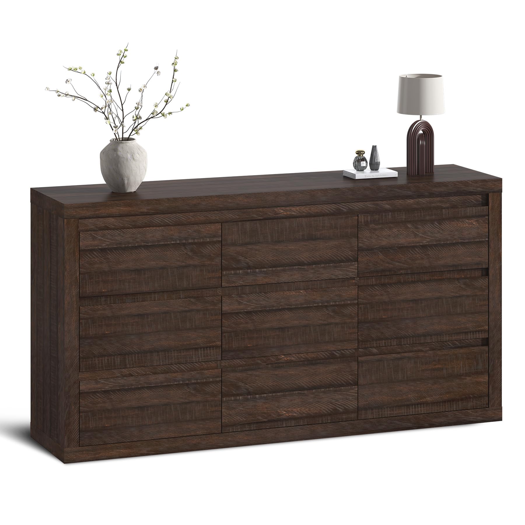9-Drawer Dresser with Anti-Tip Device