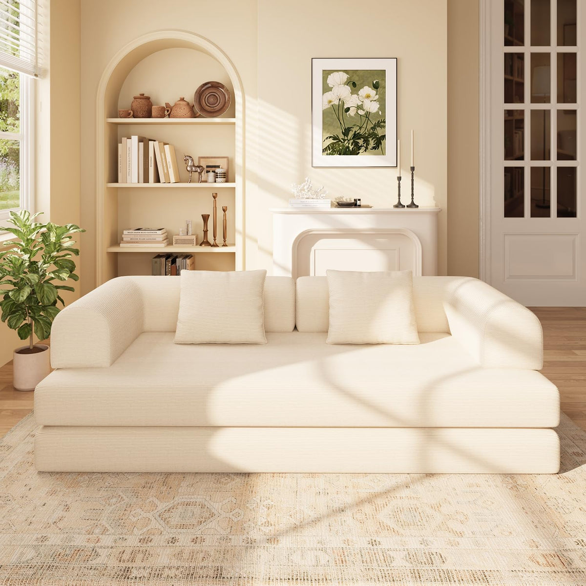 5-in-1 Convertible Sofa Bed