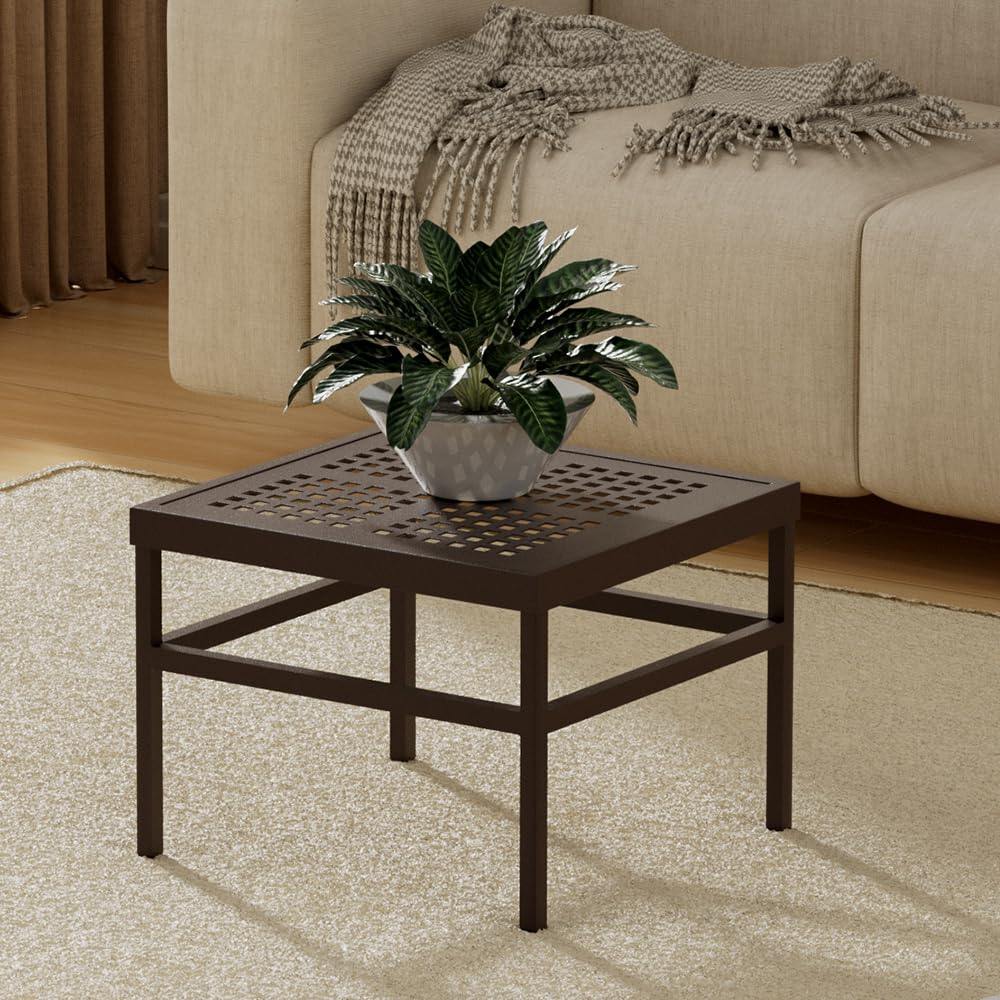 DHYGOTFUR Aluminum Plant Stand Indoor &Outdoor Heavy Duty Rustproof
