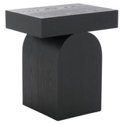Modern Pedestal End Table