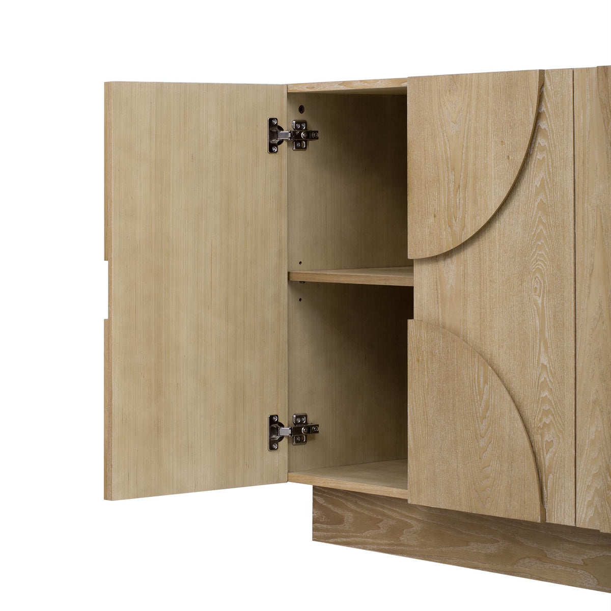 4-Door Wood Veneer Sideboard