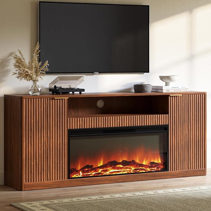 Fluted TV Stand