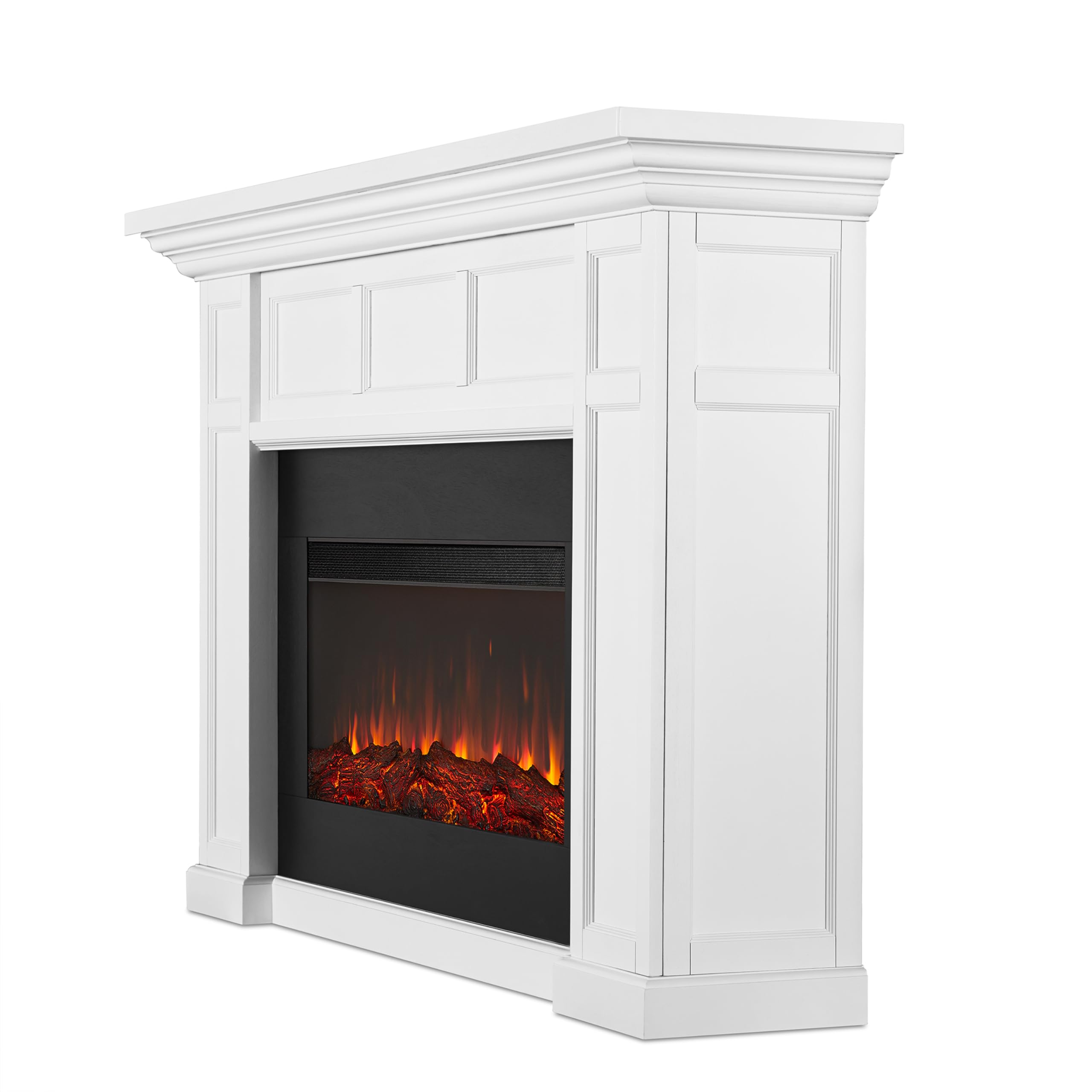 Alcott 75" Electric Fireplace with Mantel