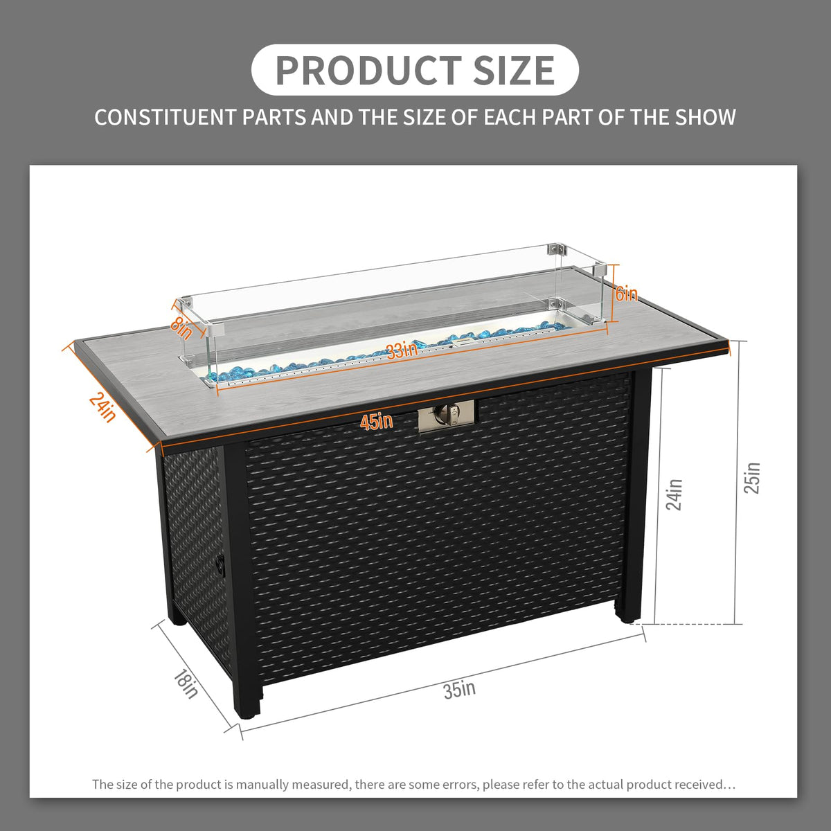 Propane Fire Pit Table