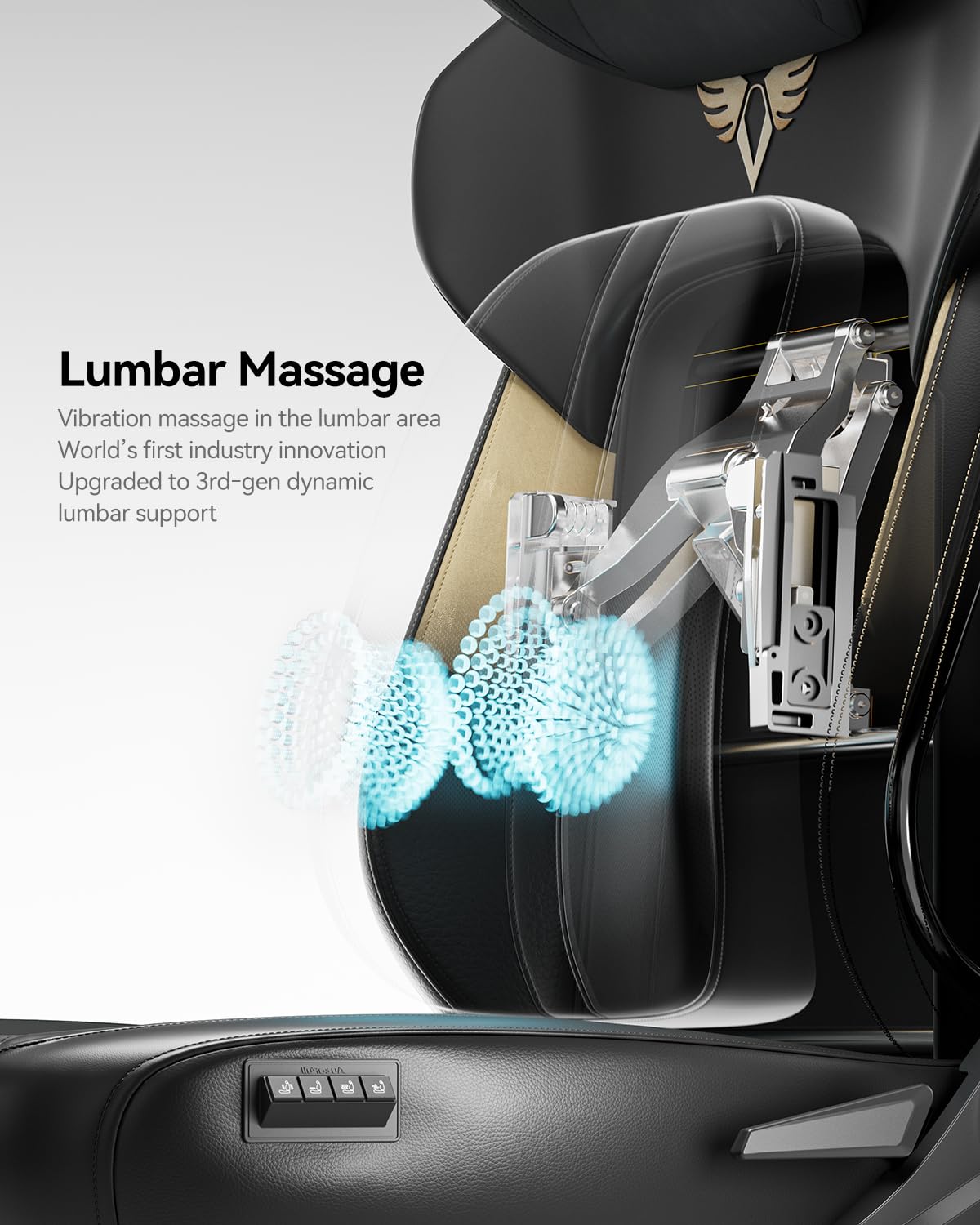 Gaming Chair with Climate Control & Lumbar Support