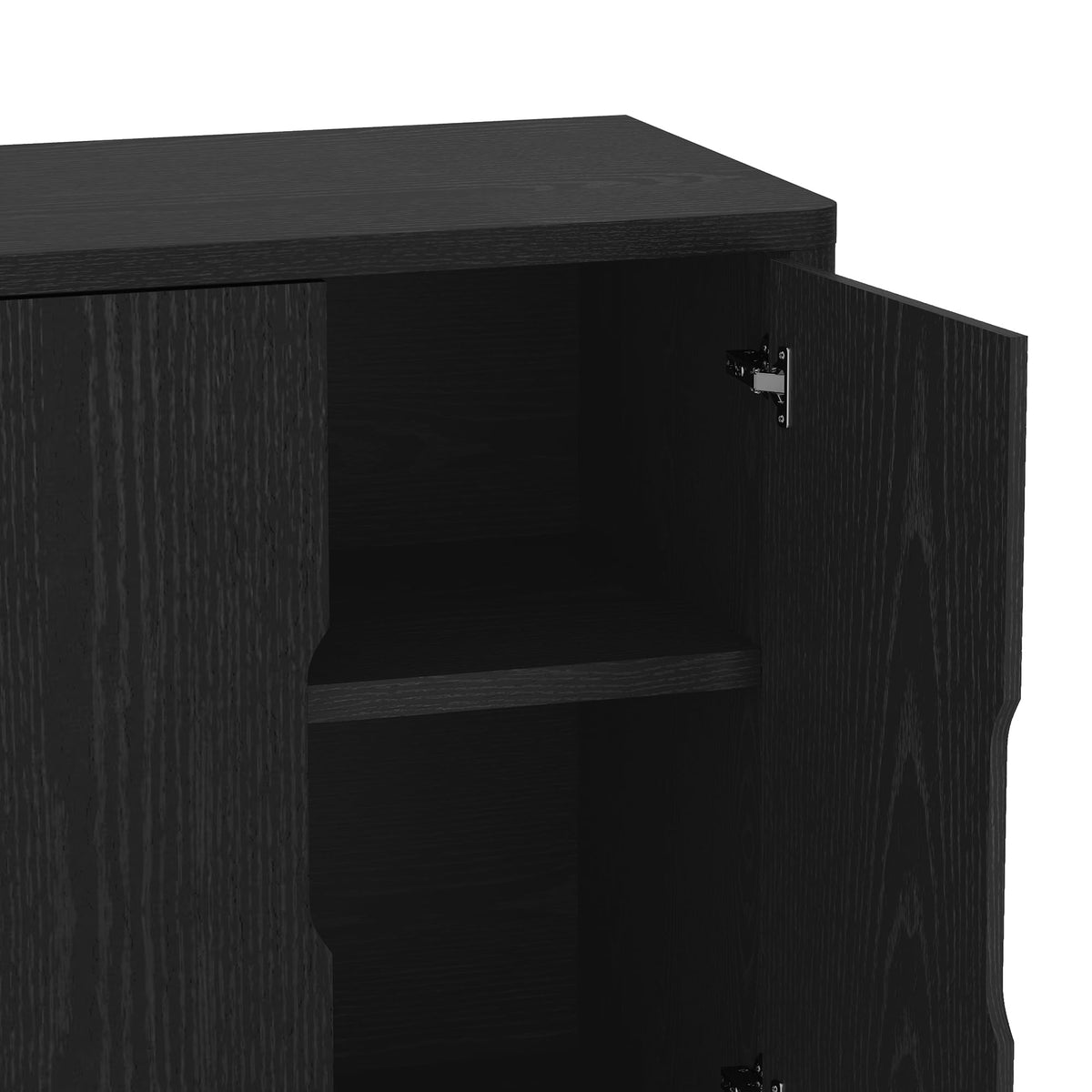 Black Sideboard Buffet Cabinet