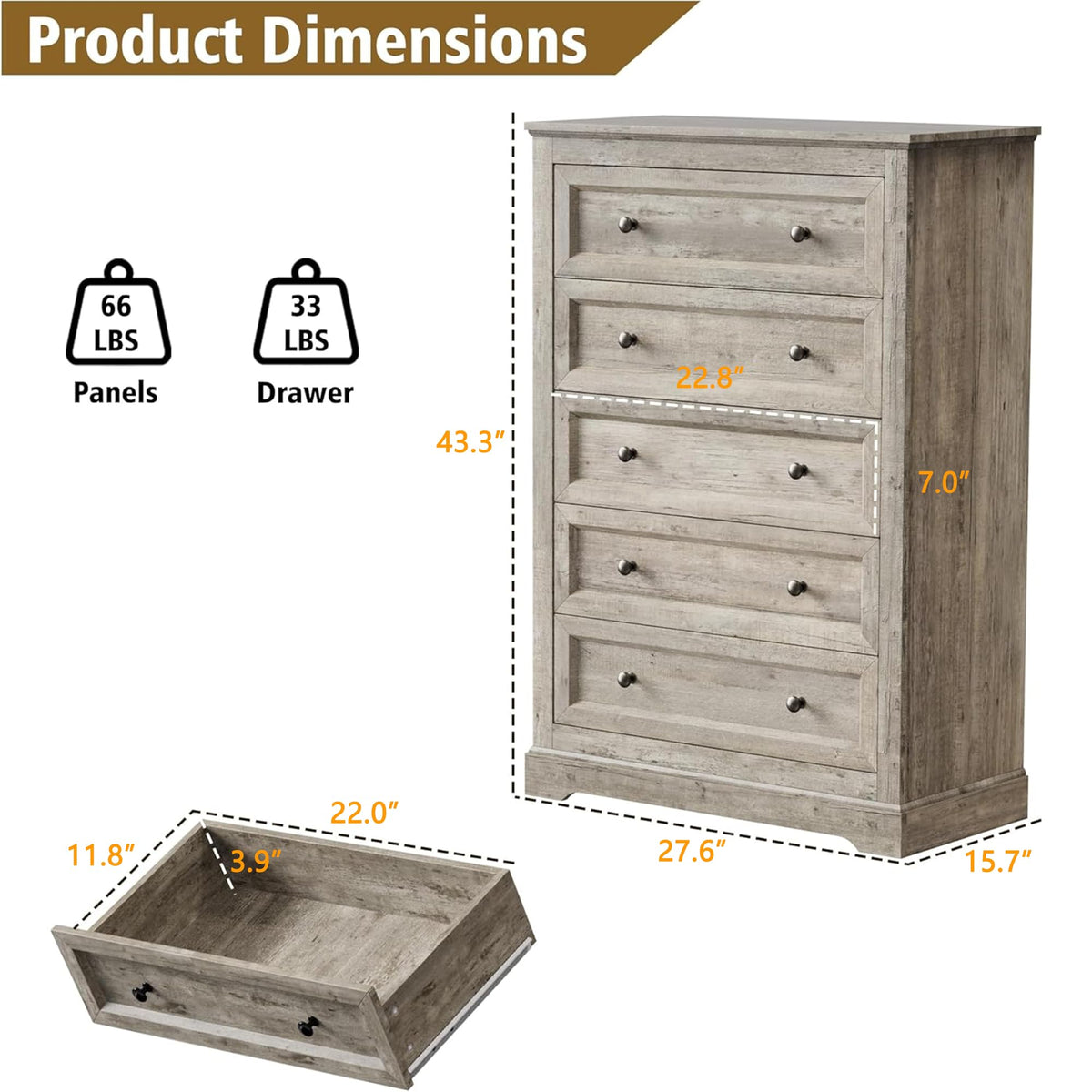 4-Piece Farmhouse Bedroom Set