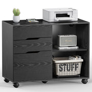 3-Drawer Rolling File Cabinet