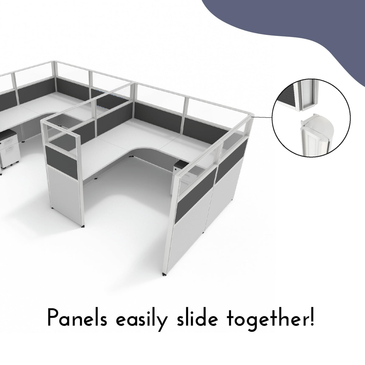 Modular Office Cubicle Kit