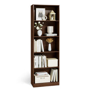 5-Tier Tall Bookshelf, 70.8" Floor Standing Bookcase
