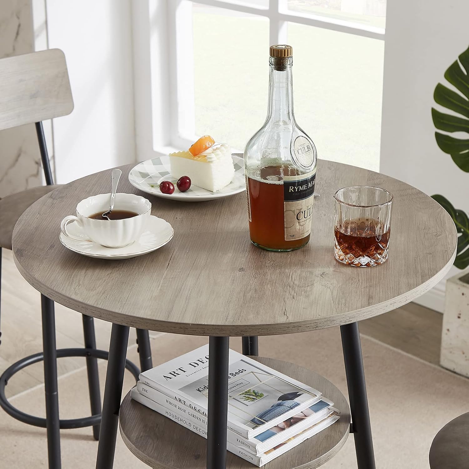 3-Piece Counter Height Bar Table Set