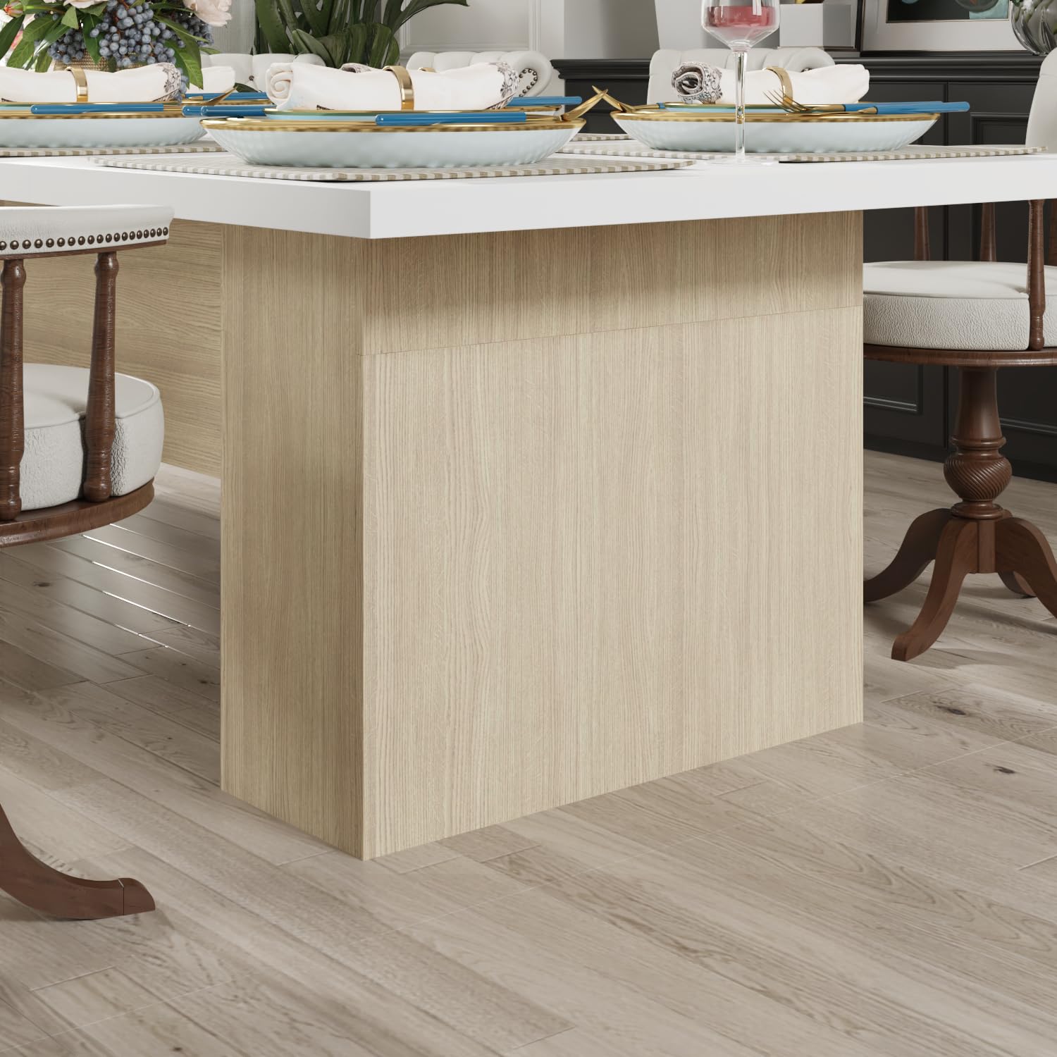 Large Rectangular Conference Table for 10-12 People