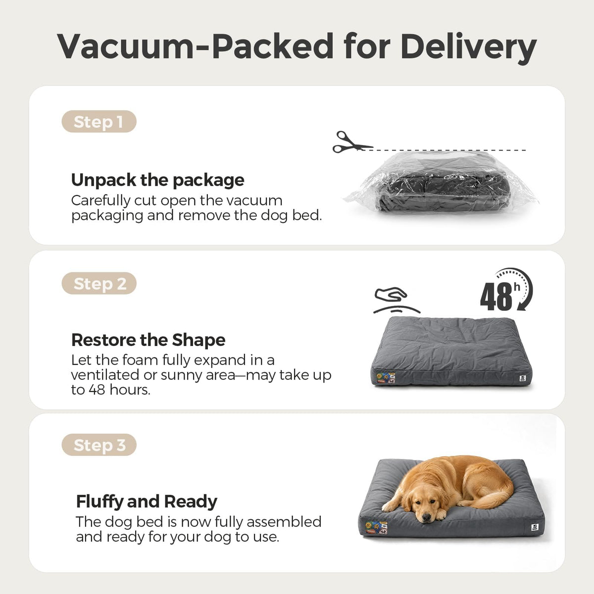 XL Water-Resistant Dog Bed
