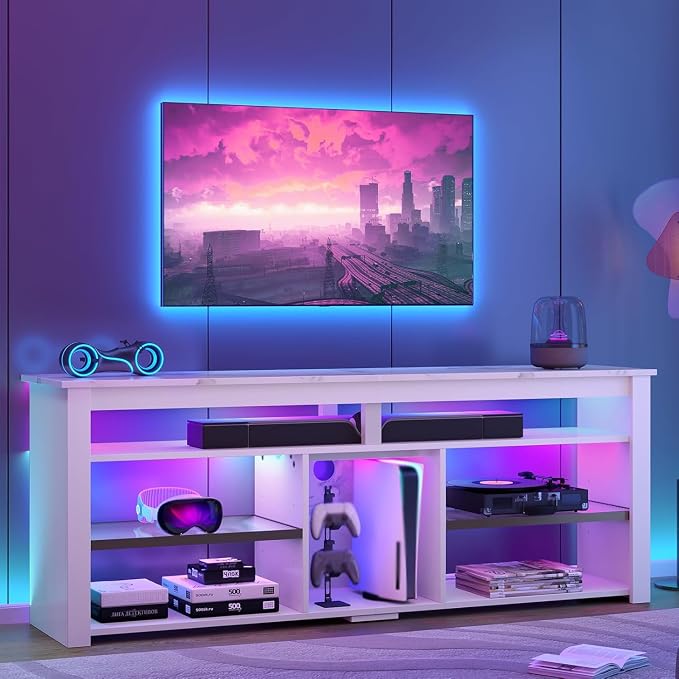 LED TV Stand with Storage