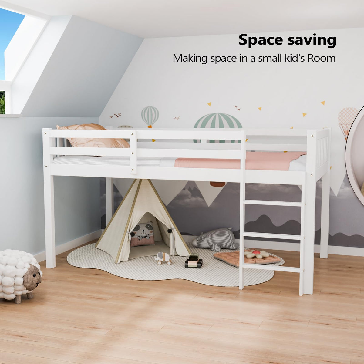Twin Low Loft Bed