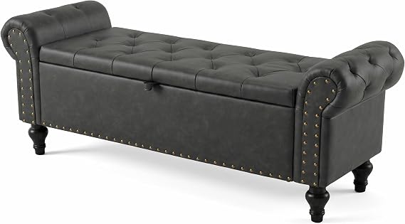 Storage Ottoman Bench with Lid