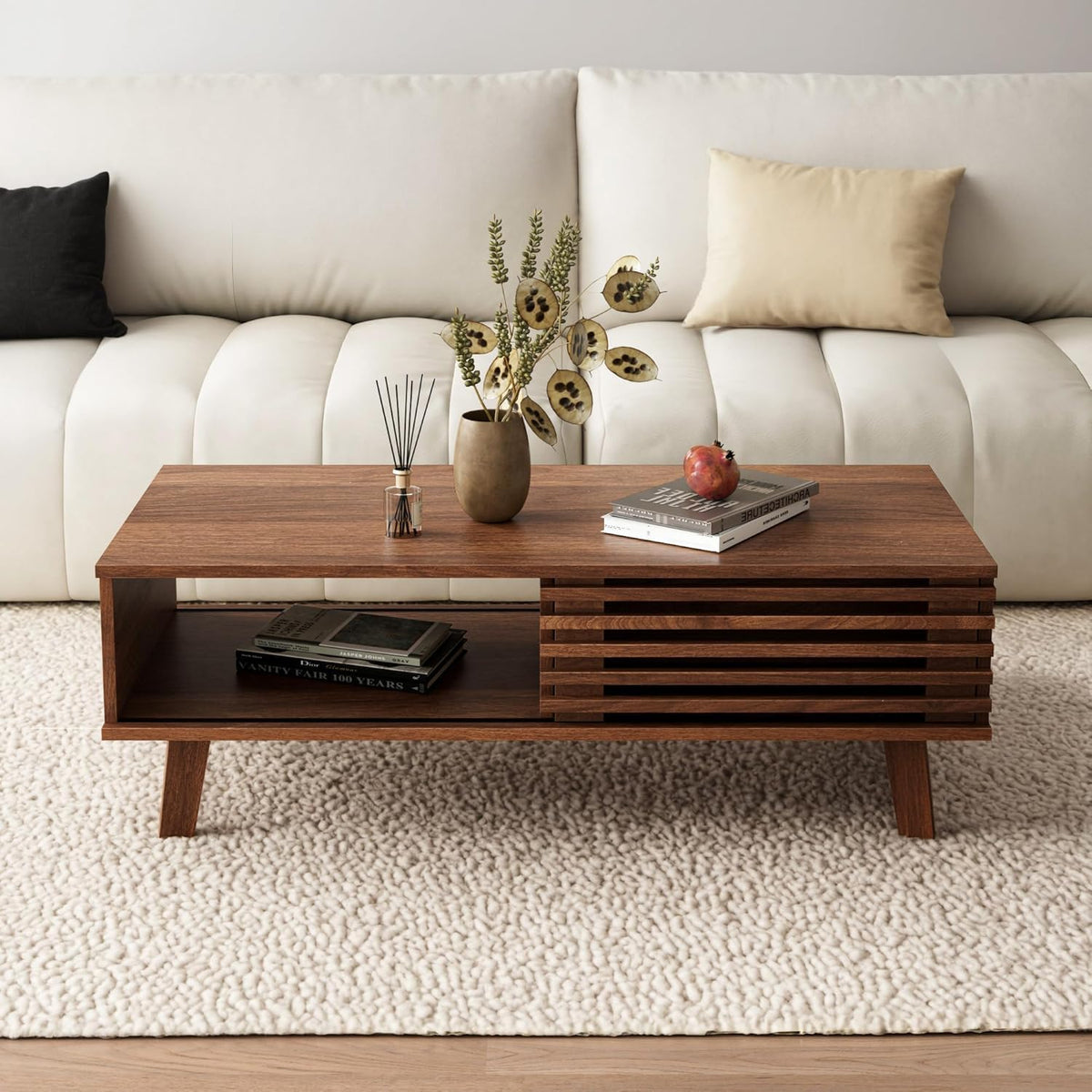Walnut Coffee & End Table Set