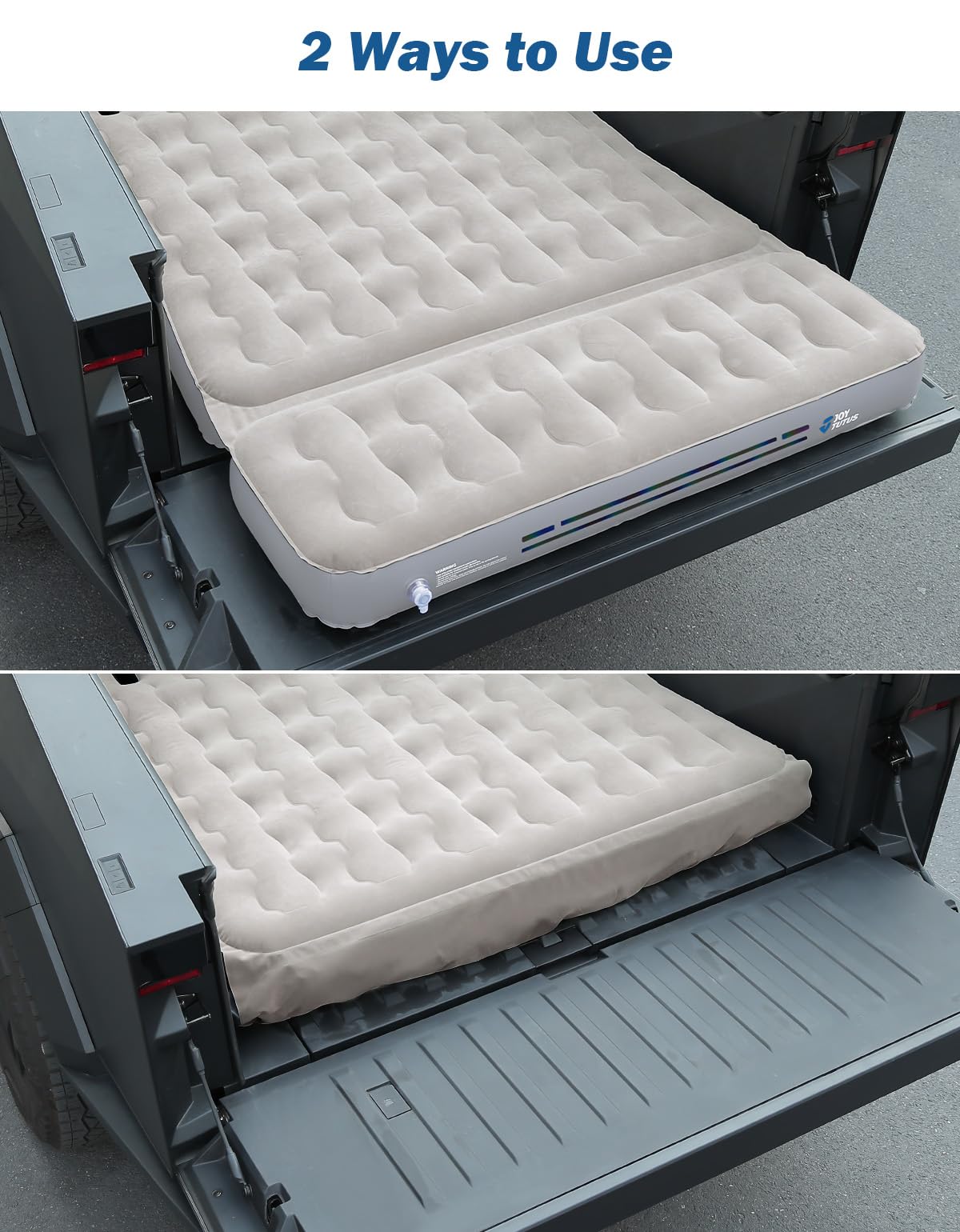 Cybertruck Bed Air Mattress with Built-in Pump