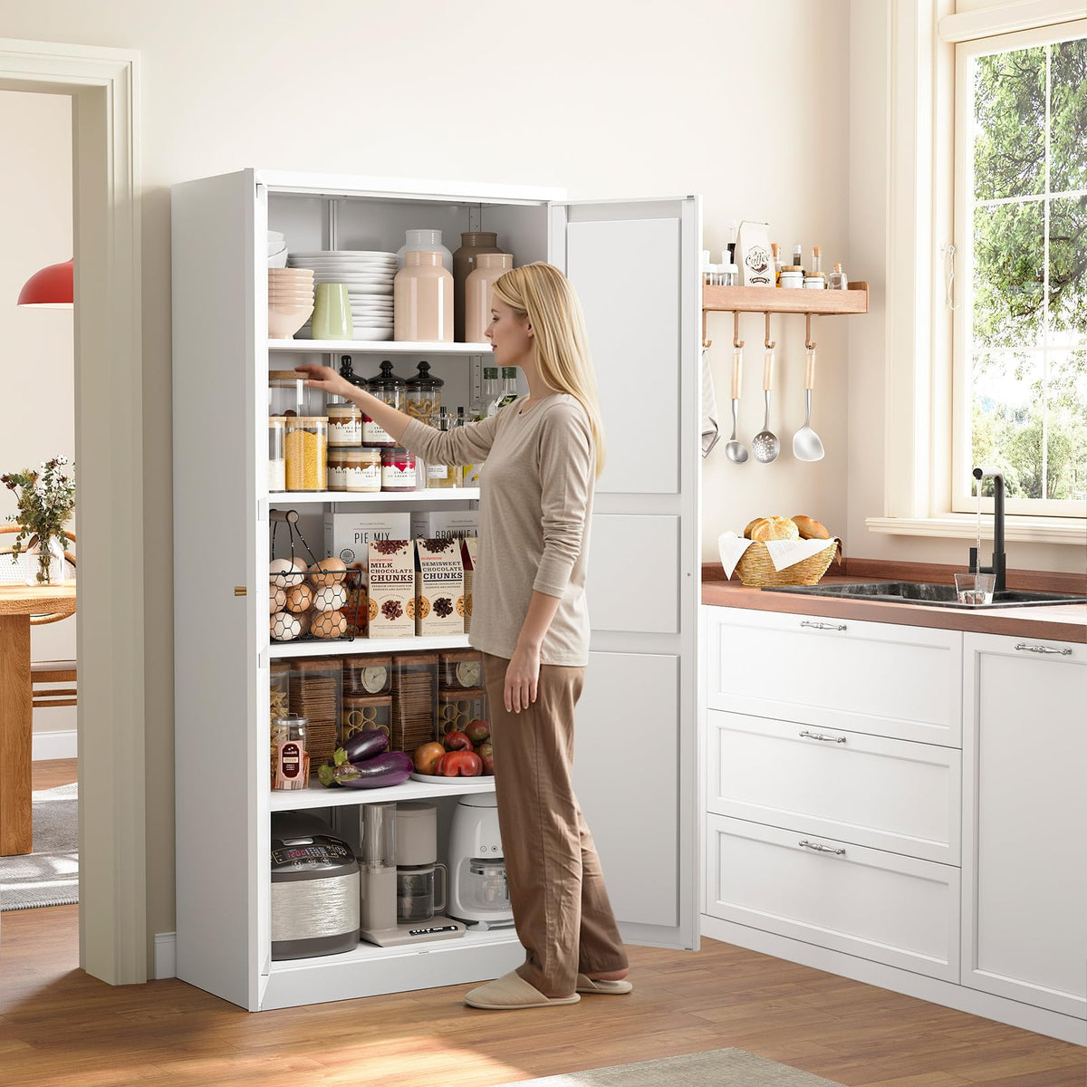 Metal Pantry Cabinet
