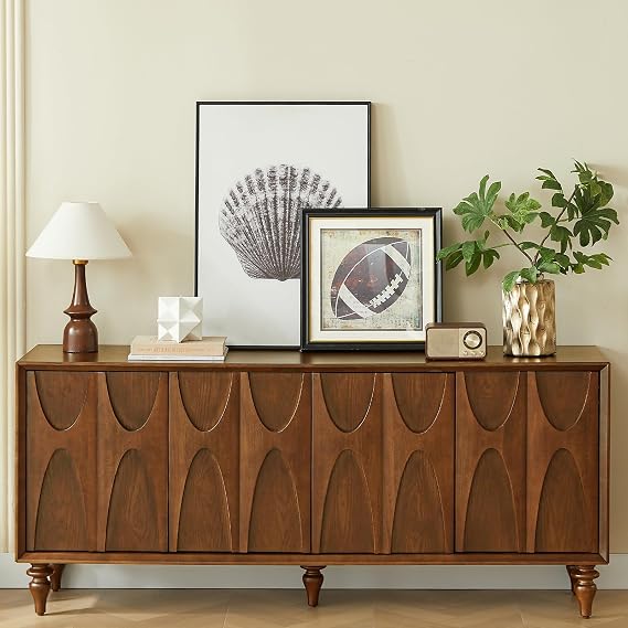 Walnut Mid-Century Sideboard
