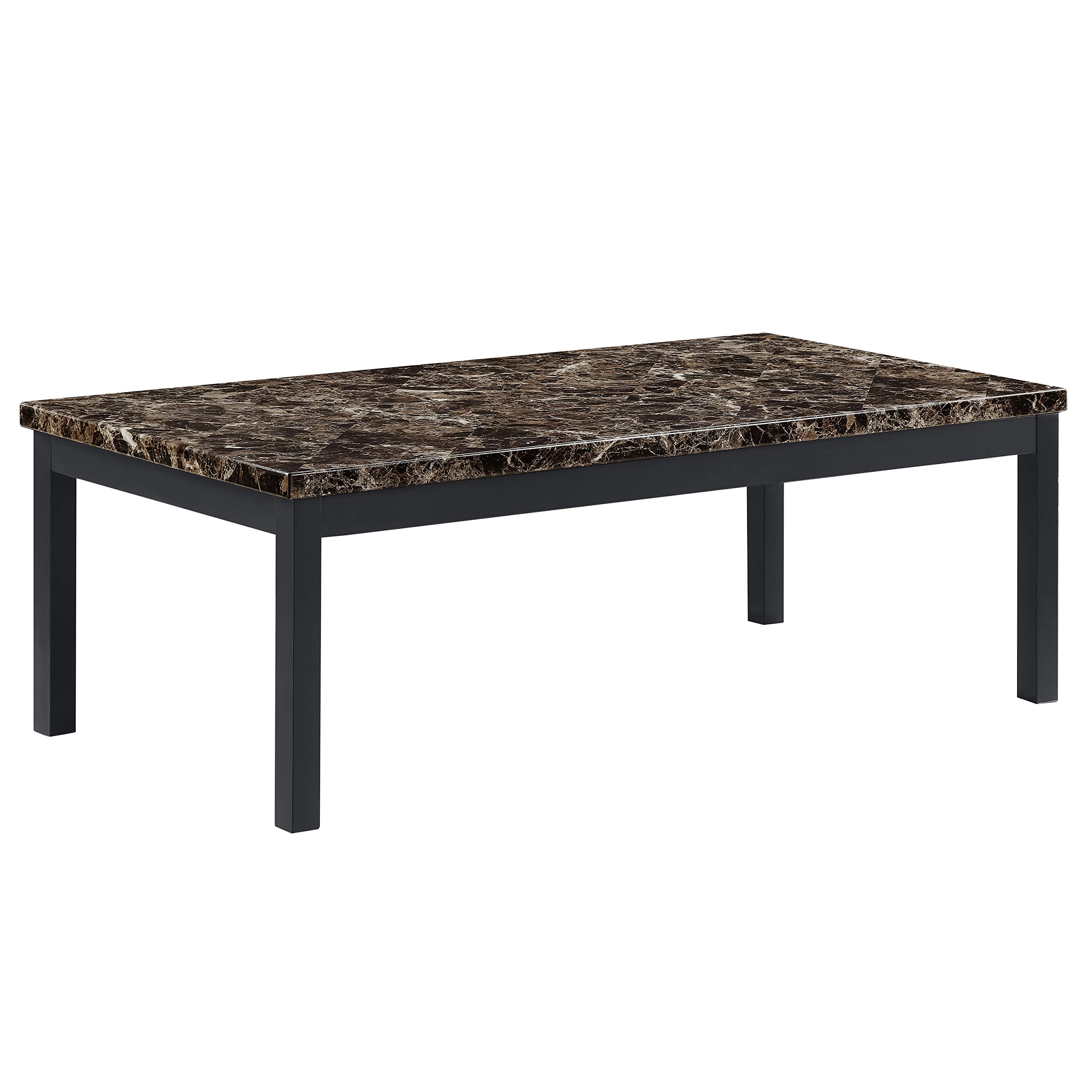 Faux Marble 3-Piece Occasional Table Set