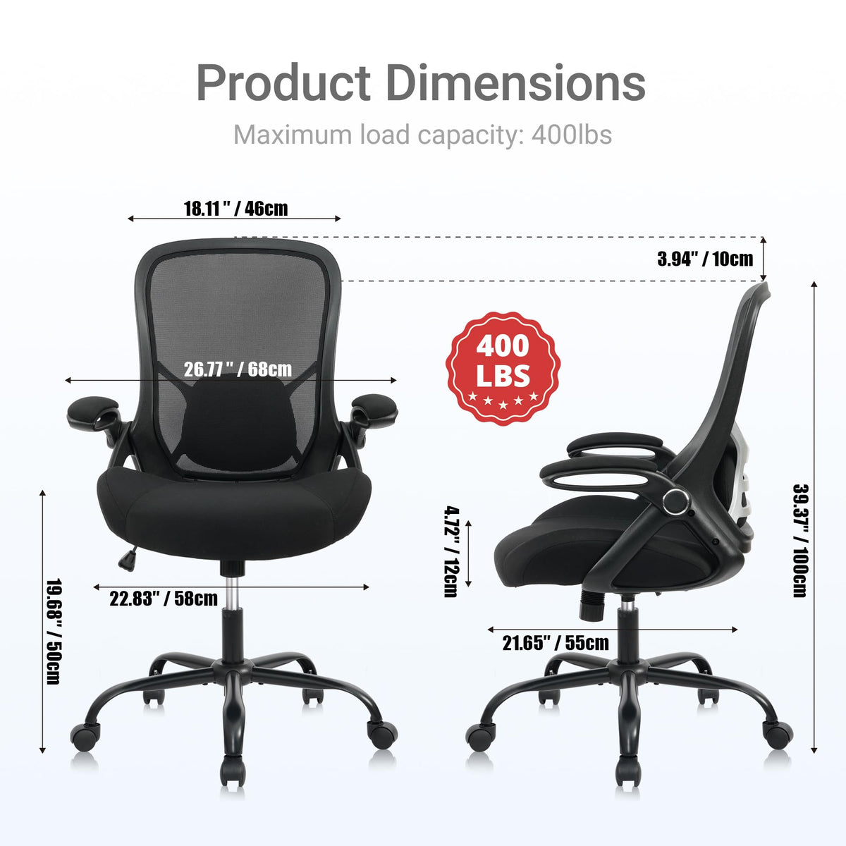 Big and Tall Ergonomic Office Chair