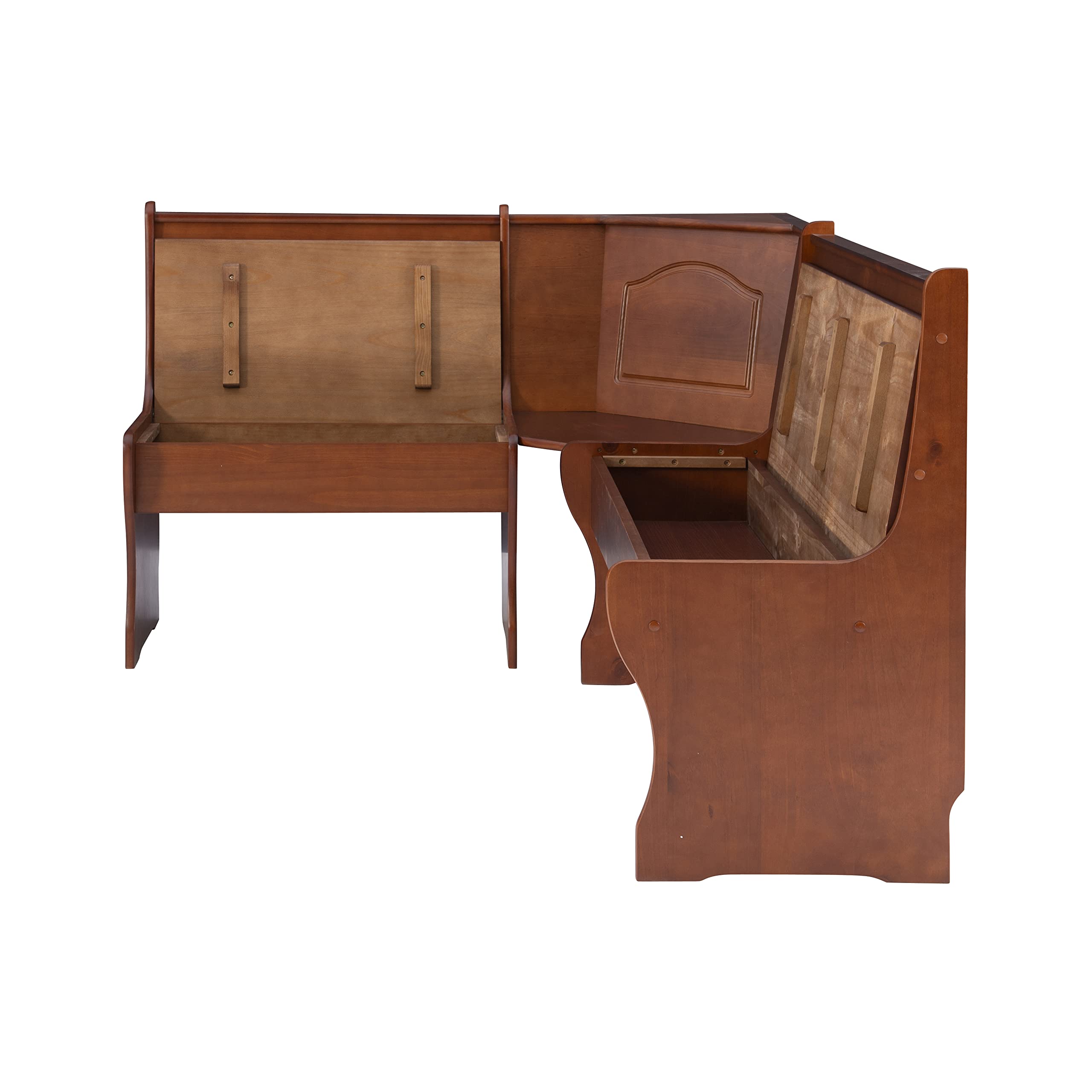 Linon Chelsea Walnut Kitchen Nook