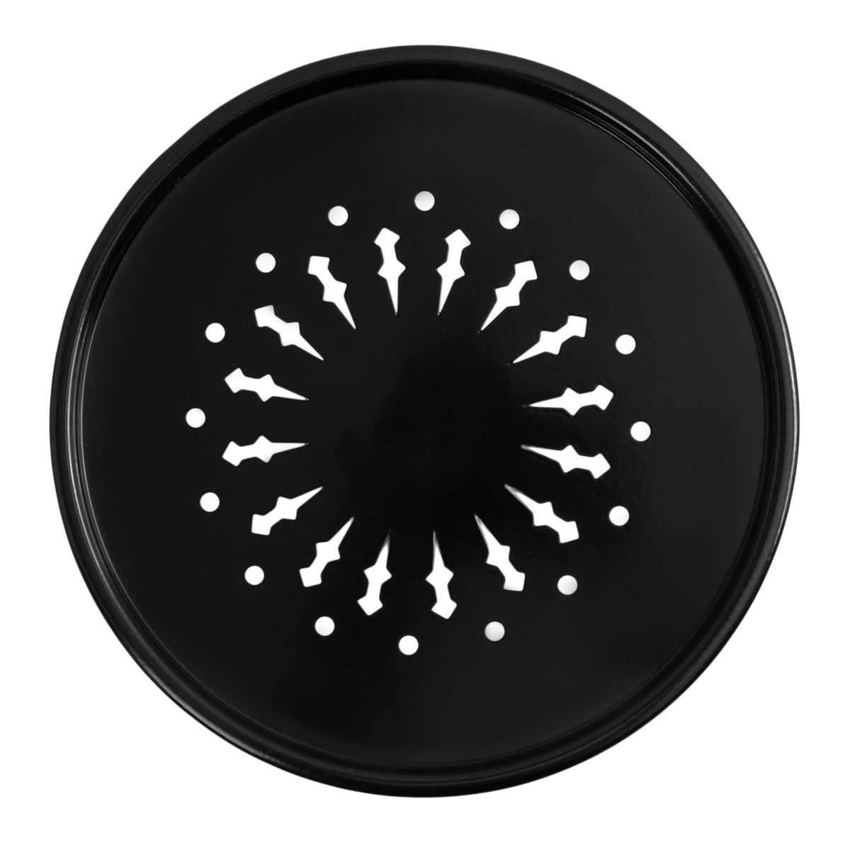 Kate and Laurel Miki Modern Pedestal Drink Table; 10 x 10 x 23; Black; Decorative Accent Patio Table for Use as Plant Stand Indoors or Outdoors or as a Living Room Martini Table