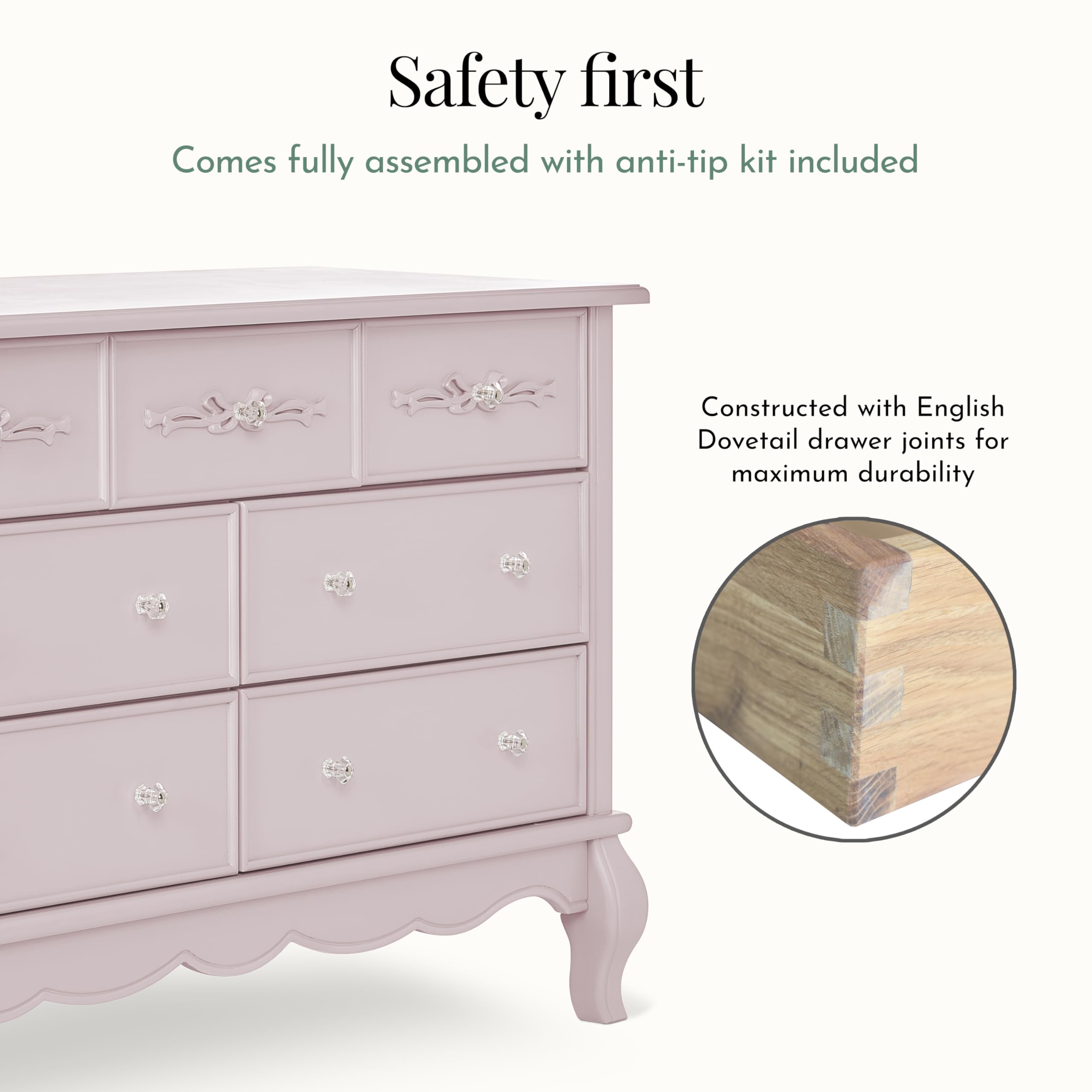 7-Drawer Double Dresser
