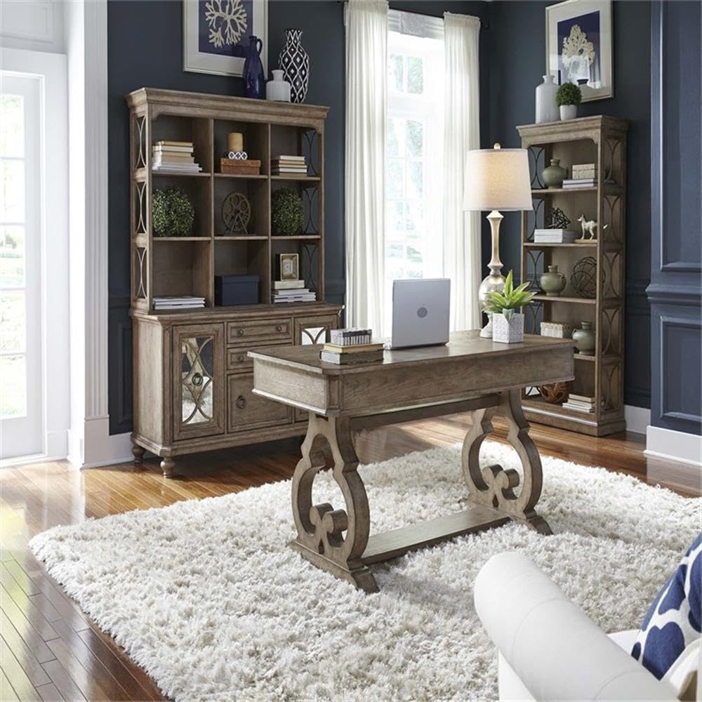 Simply Elegant Credenza & Hutch Set