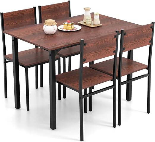 Rustic 5-Piece Dining Set