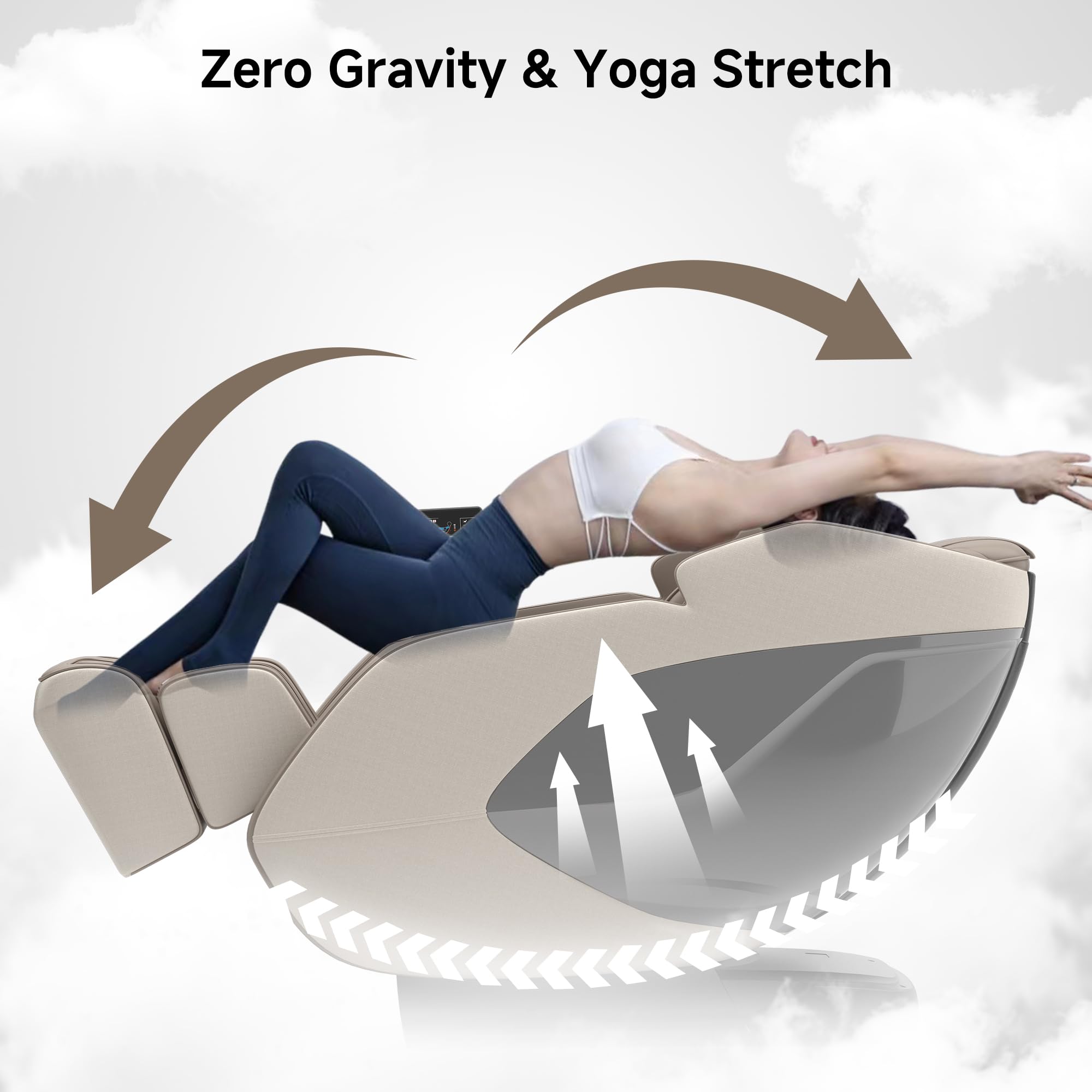 4D Massage Chair Full Body Zero Gravity Recliner