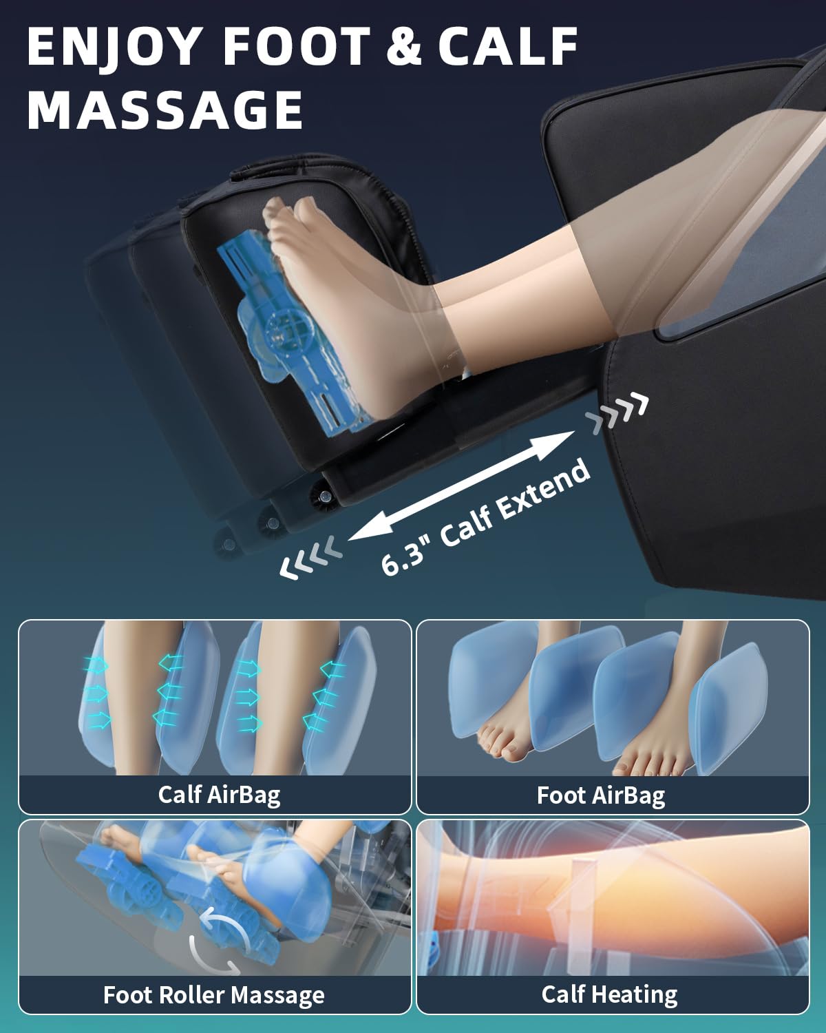 4D Zero Gravity Full Body Massage Chair