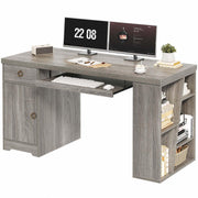 Computer Desk with Keyboard Tray