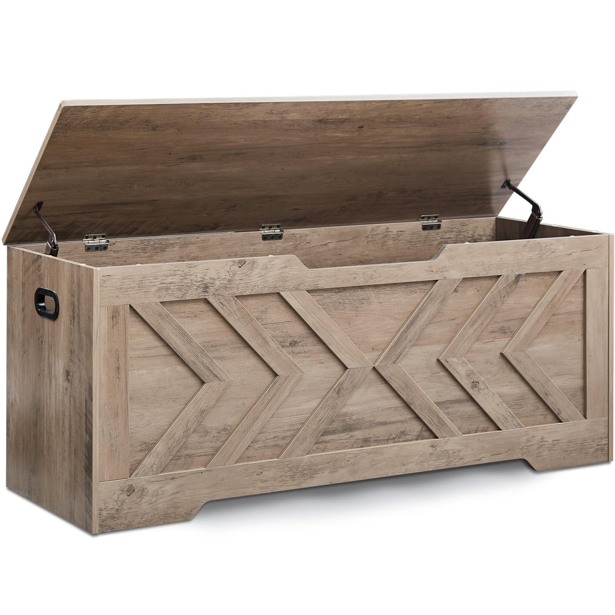 Wood Storage Bench