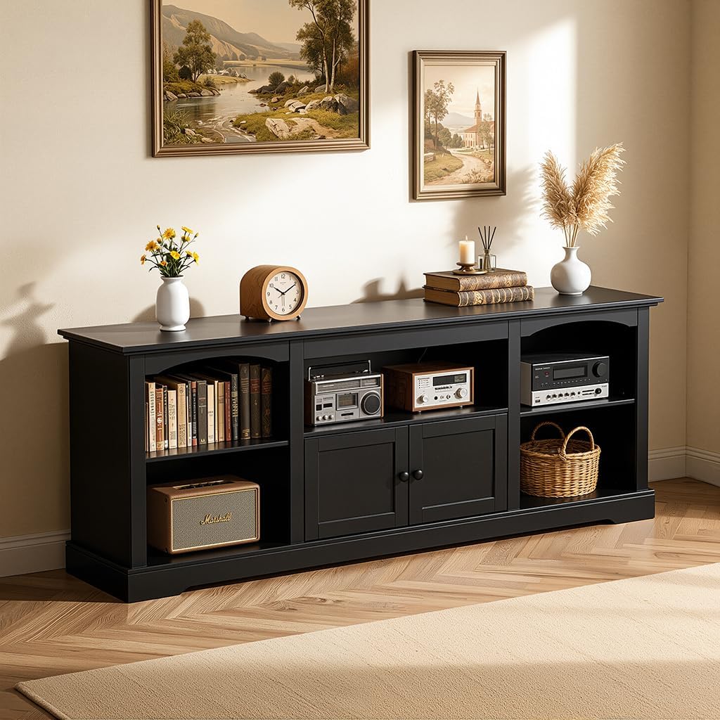 71" Arched Farmhouse TV Stand