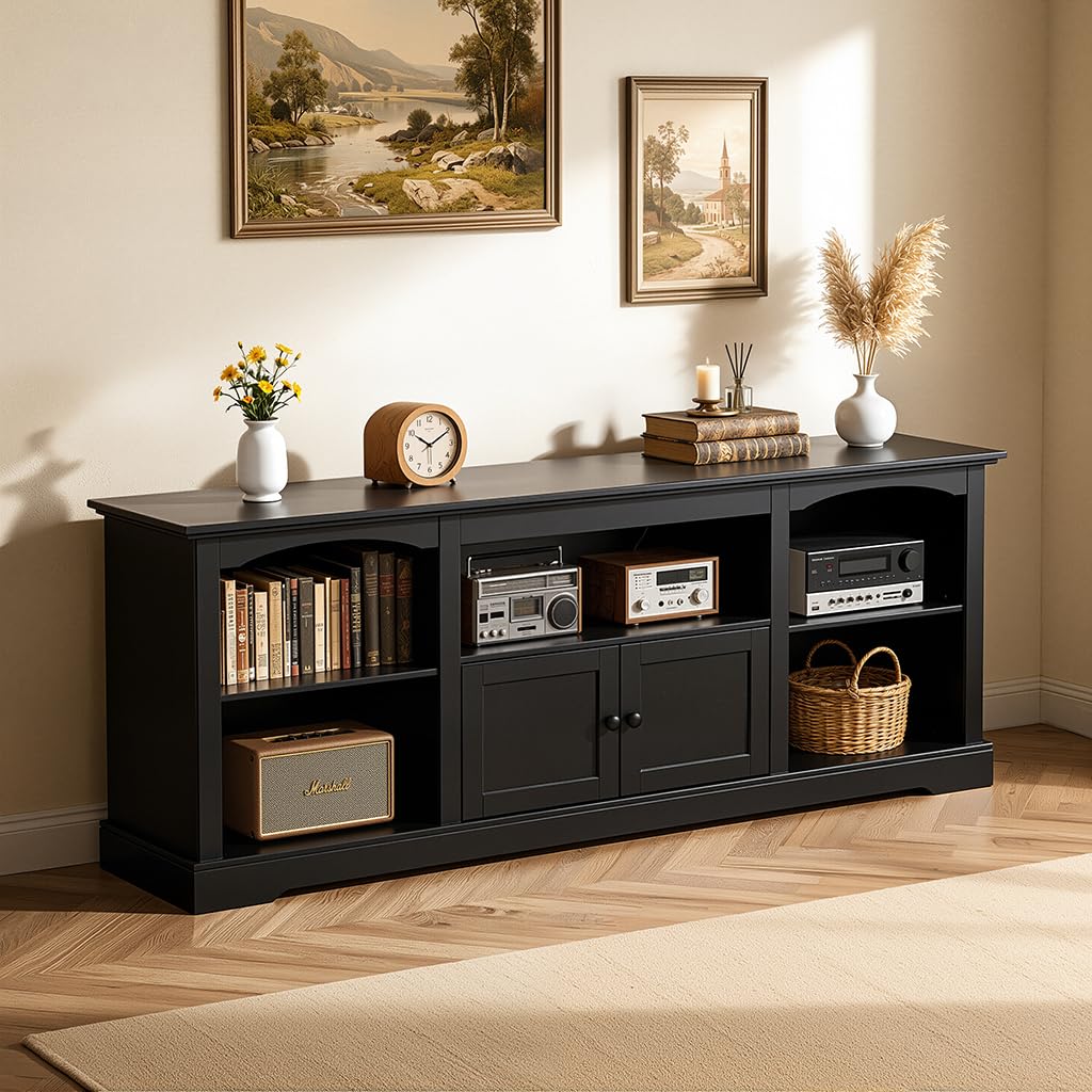 71" Arched Farmhouse TV Stand